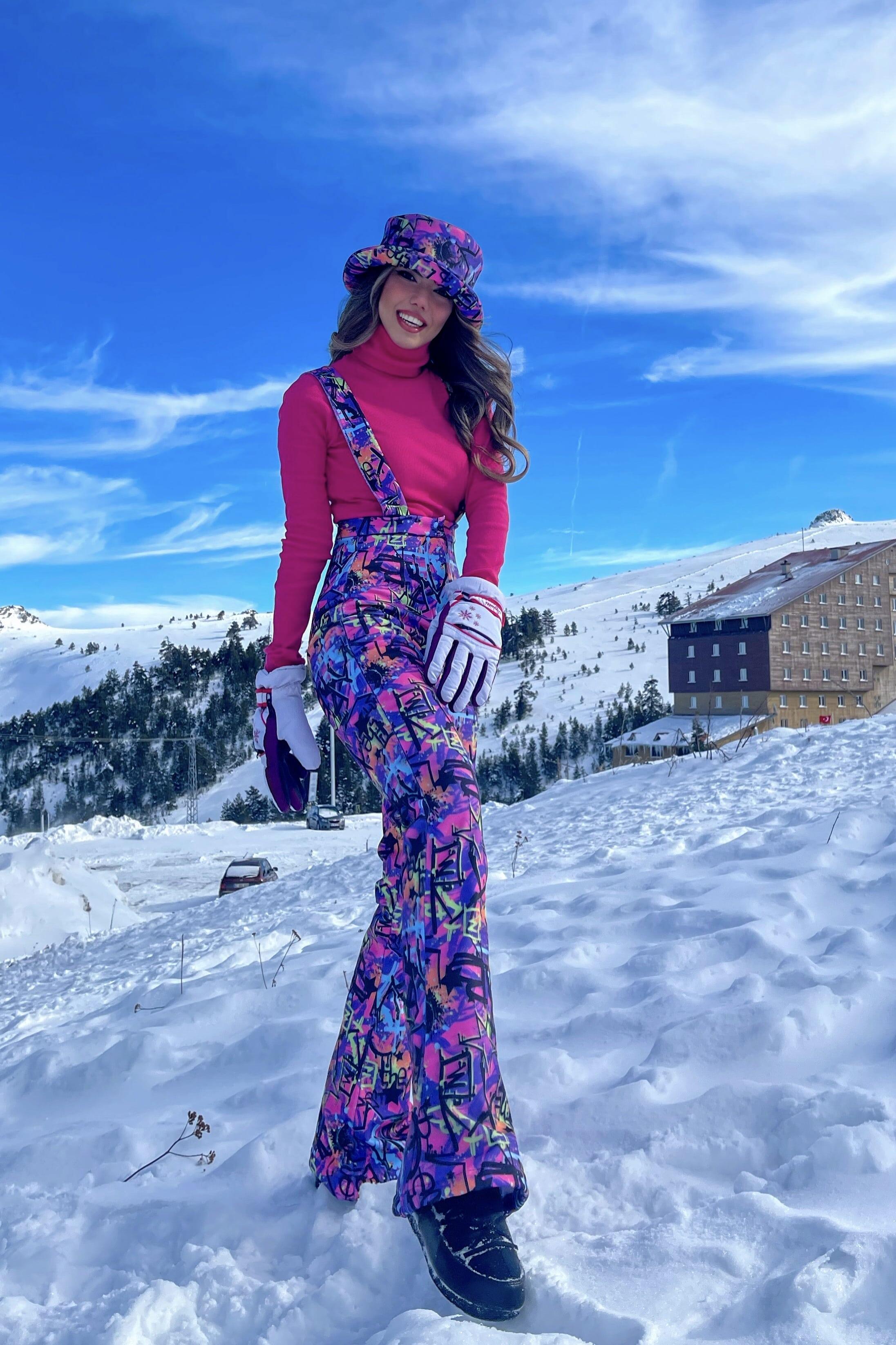 Damen Kiran | für spanischem Bein mit Arbeitsplatz Skihosen-Modelle