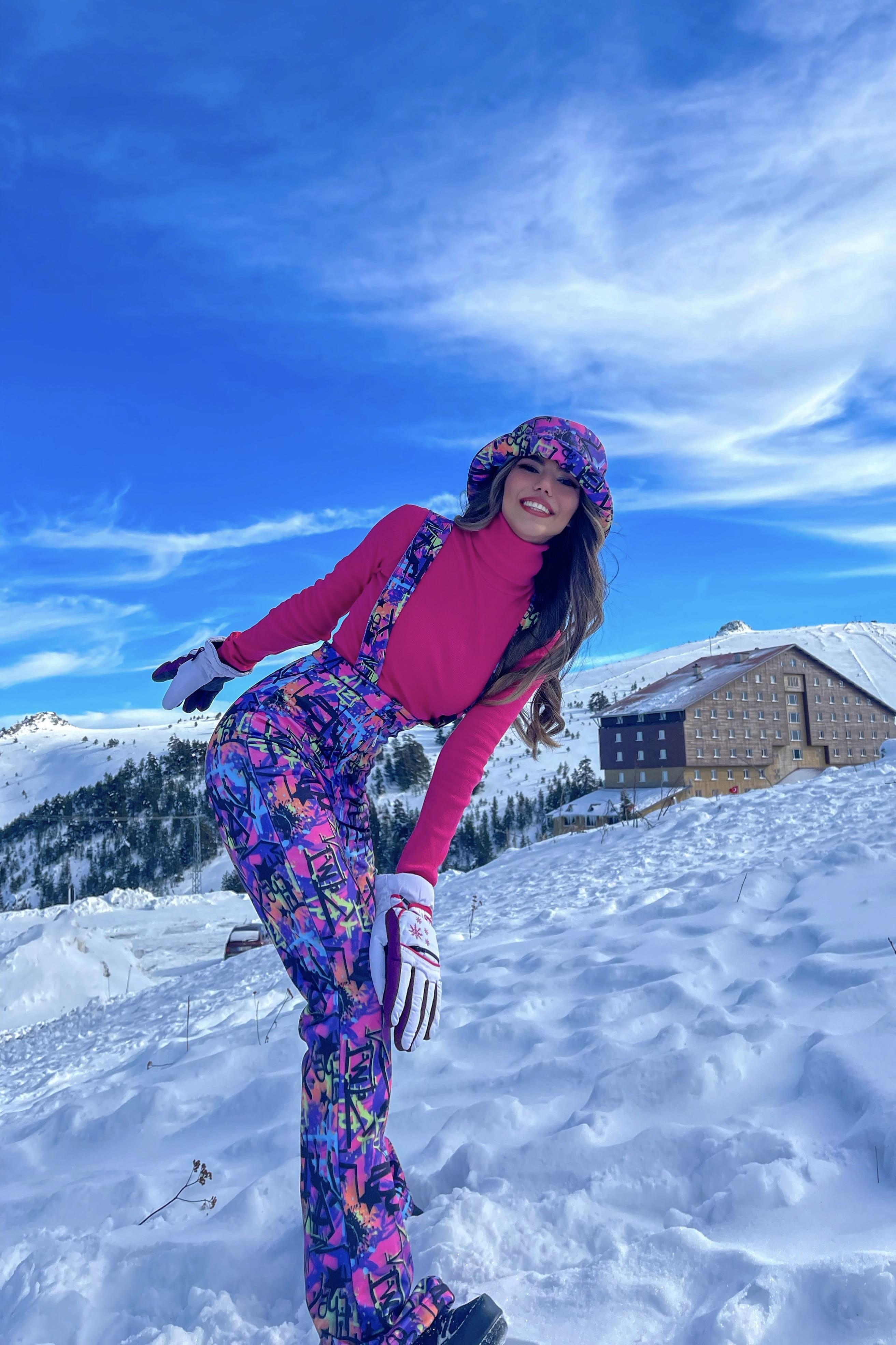 Skihosen-Modelle mit spanischem Bein Kiran für | Arbeitsplatz Damen